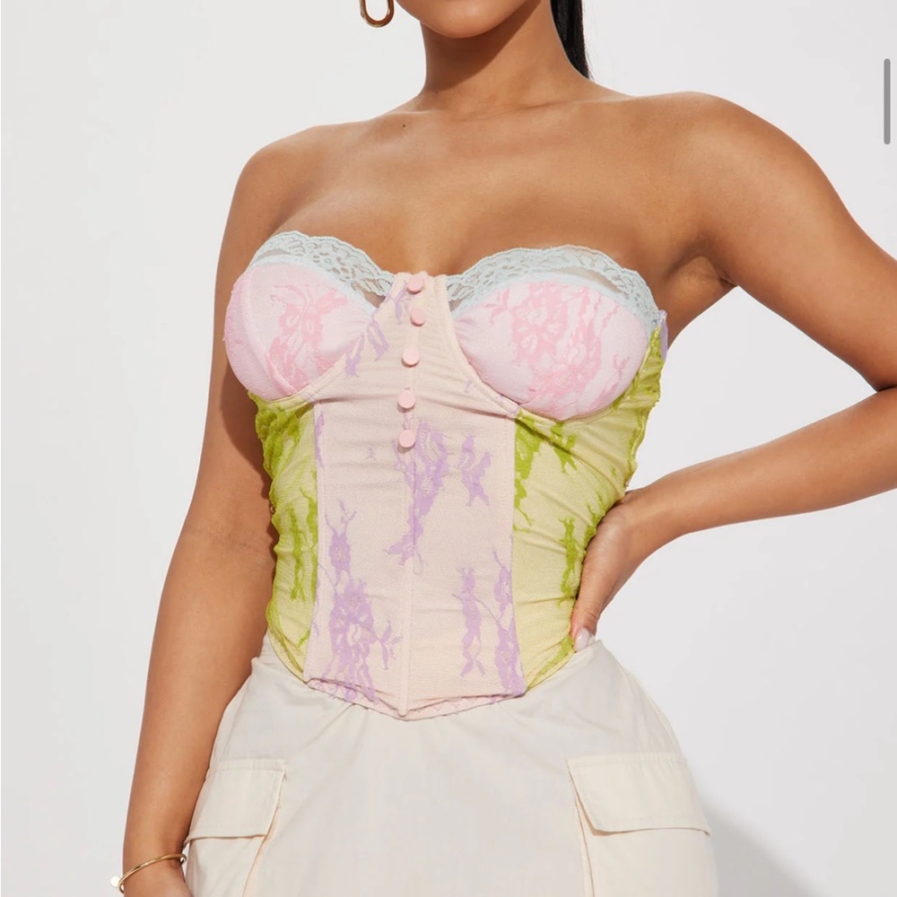 Fashion Nova corset top